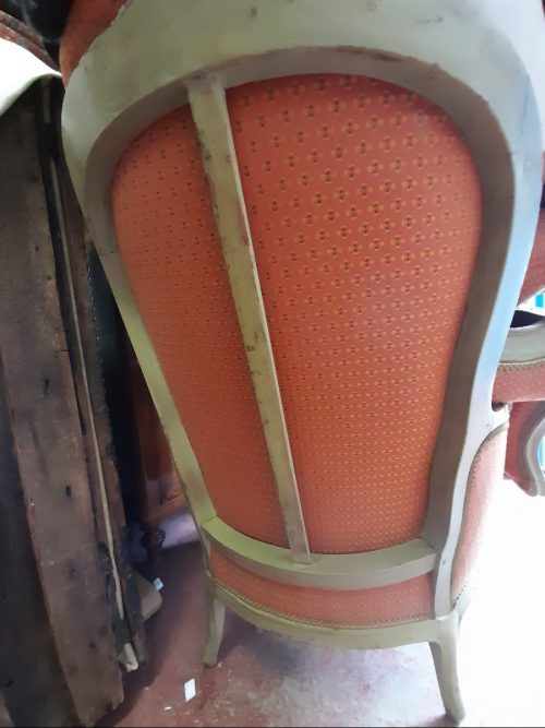 Sessel Rokoko Paar Bergeren Frankreich Louis XV um 1760 gestempelt P.REMY