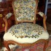 Sessel Rokoko Fauteuil Frankreich Louis XV um 1765 gestempelt G.MATHIEU