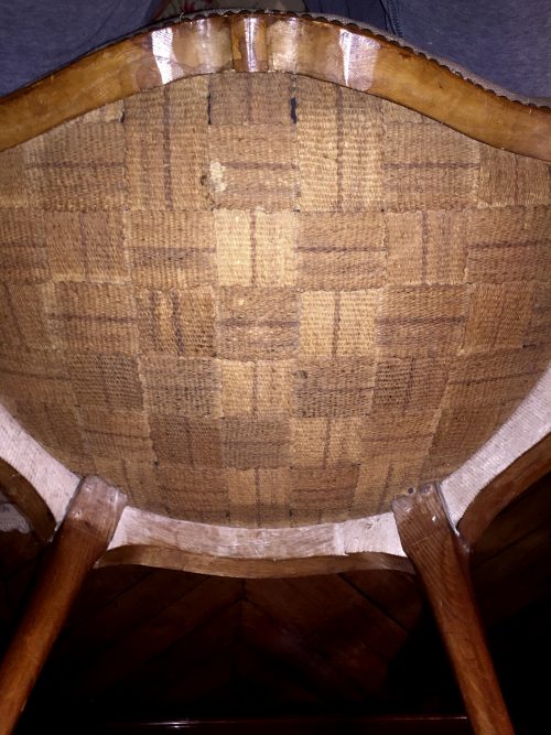 Sessel Rokoko Fauteuil Frankreich Louis XV um 1765 gestempelt G.MATHIEU