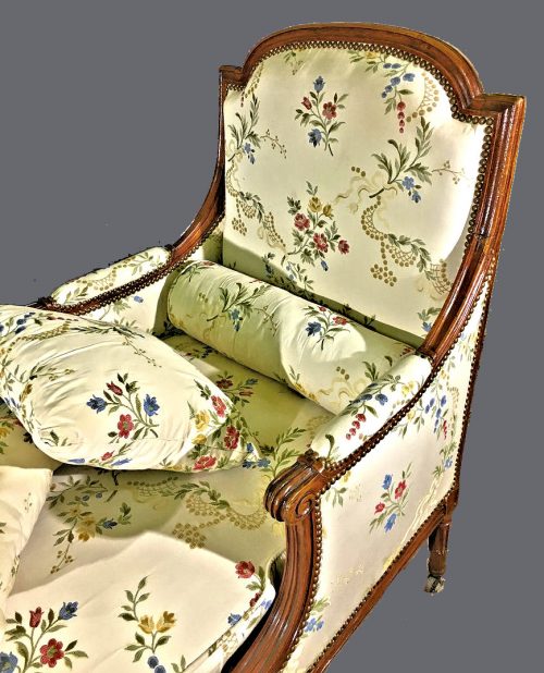 Alternative view of Liege Klassizismus Rokoko Duchesse Frankreich Louis XVI um 1780 gestempelt J.B. LELARGE