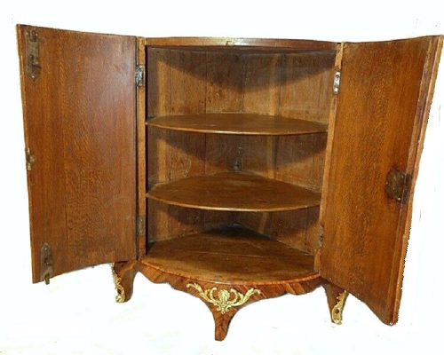 Encoignure Eckschrank Kommode Rokoko Frankreich Louis XV gestempelt TUART