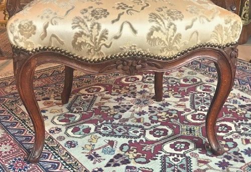 Sessel Rokoko Fauteuil Frankreich Louis XV um 1765 gestempelt C.L.MARIETTE