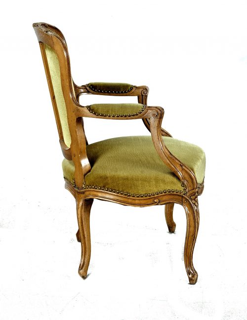 Alternative view of Sessel Rokoko Fauteuil Frankreich Louis XV um 1760
