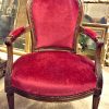 Sessel Klassizismus Fauteuil Frankreich Louis XVI um 1775 gestempelt DELAPORTE