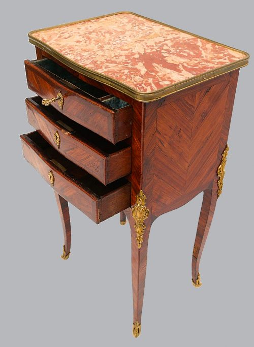 Beistelltisch Rokoko Gueridon Frankreich Louis XV um 1765