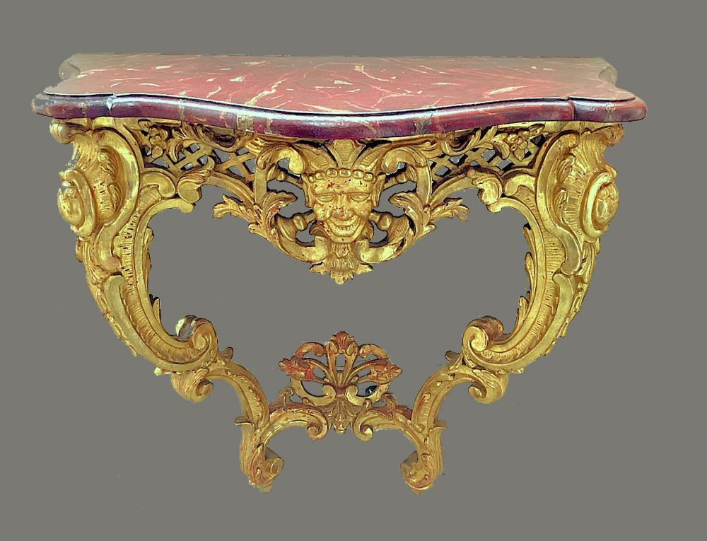 Konsole Rokoko Italien Louis XV um 1740