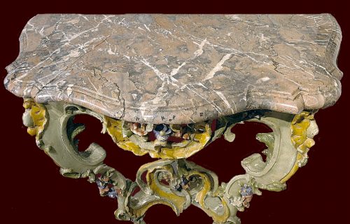 Alternative view of Konsole Rokoko Deutschland München Ignaz Günther Louis XV