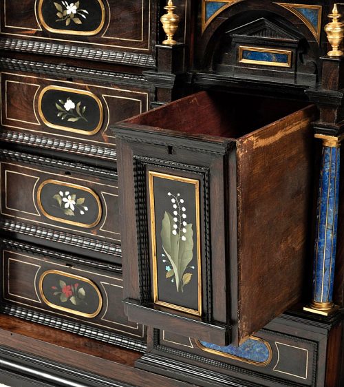 Kabinett Barock Pietra Dura Italien Florenz 17.Jh.