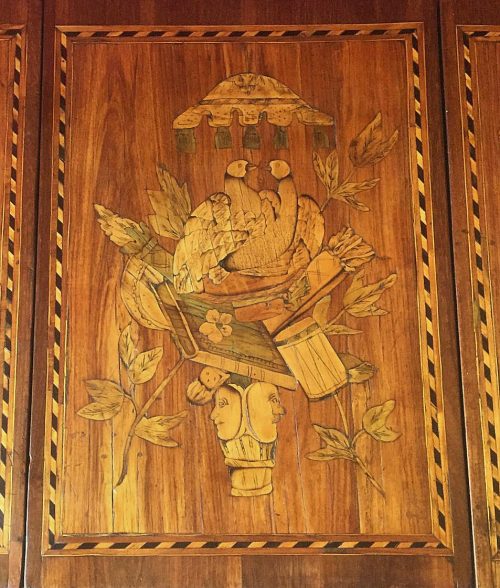 Schminktisch Klassizismus Poudreuse Coiffeuse Frankreich Louis XVI