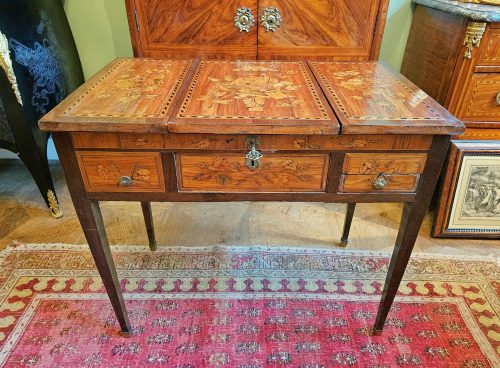 Schminktisch Klassizismus Poudreuse Coiffeuse Frankreich Louis XVI