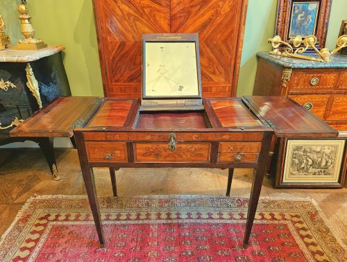 Schminktisch Klassizismus Poudreuse Coiffeuse Frankreich Louis XVI