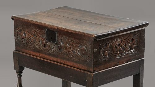 Kassettte für Urkunden Mittelalter 13.Jh. / 14.Jh.