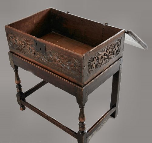 Kassettte für Urkunden Mittelalter 13.Jh. / 14.Jh.