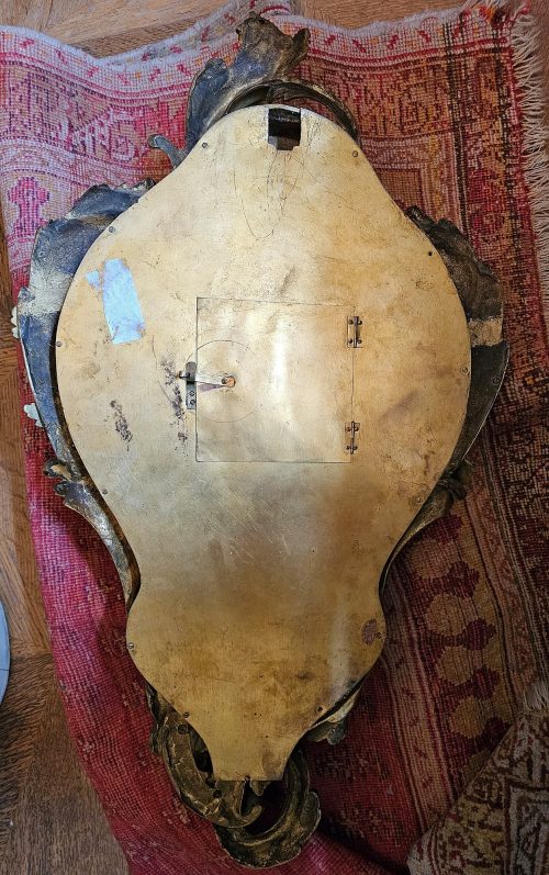 Carteluhr Der Hahn und der Fuchs La Fontaine Rokoko Frankreich Louis XV um 1765 signiert Bunon á Paris