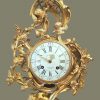 Carteluhr Frankreich Louis XV Rokoko um 1760 signiert LÉCHOPIÉ A PARIS