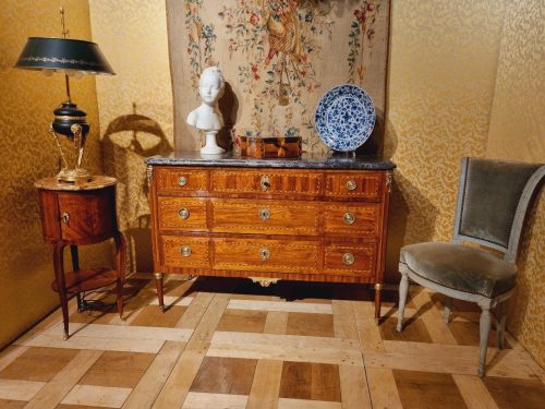 Kommode Klassizismus Frankreich Louis XVI gestempelt VASSOU