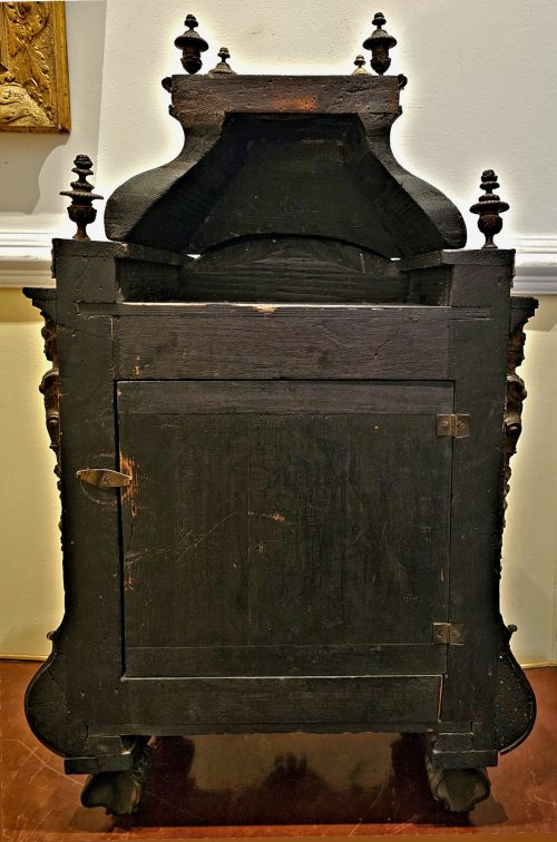 Königliche Pendule Boulle Marqueterie mit Portrait von Ludwig XIV. Frankreich Louis XIV Barock Um 1700