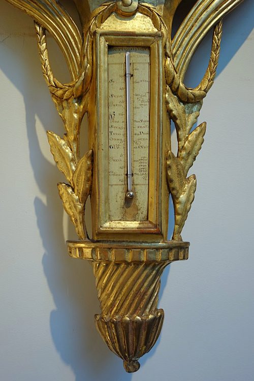 Thermometer Barometer Frankreich Louis XVI Klassizismus um 1770
