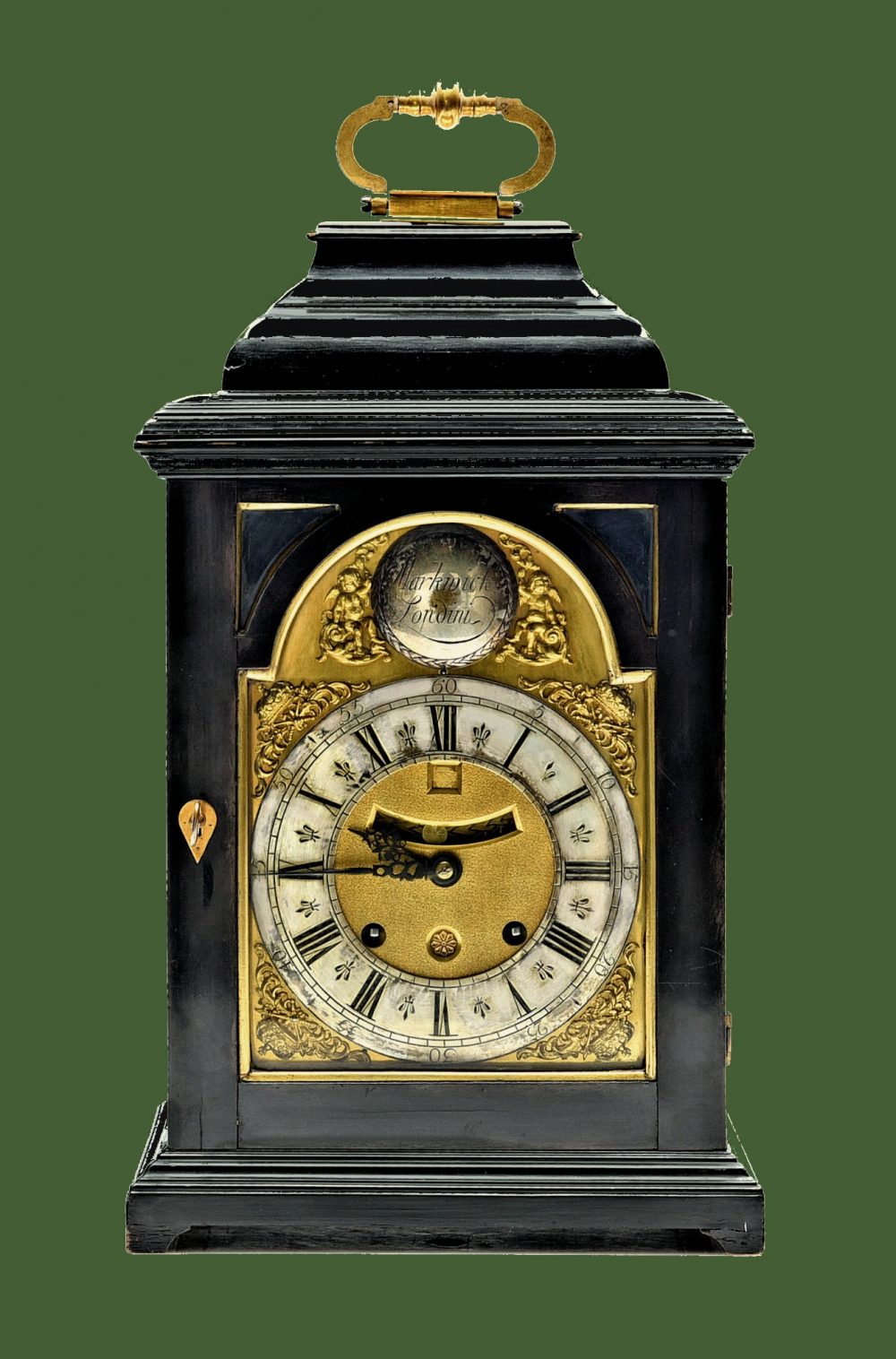Kaminuhr Pendule Bracket clock England London um 1730 James Markwick London signiert