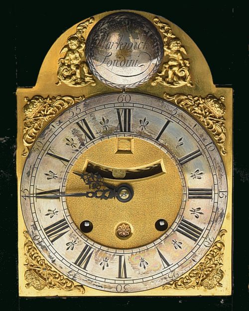 Alternative view of Kaminuhr Pendule Bracket clock England London um 1730 James Markwick London signiert