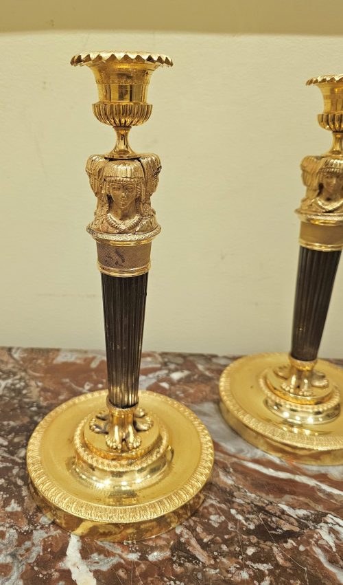 Kerzenständer Kerzenhalter Empire Frankreich um 1810 Claude Galle (1759-1815)