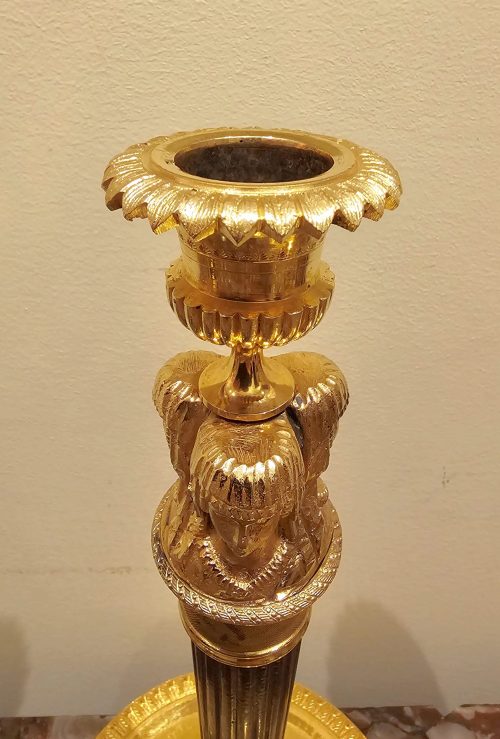 Kerzenständer Kerzenhalter Empire Frankreich um 1810 Claude Galle (1759-1815)