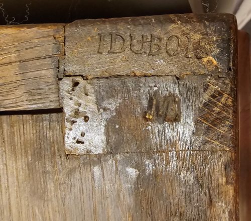 Kommode Rokoko Frankreich Louis XV Gestempelt I.DUBOIS um 1760 Jacques Dubois 1693-1763 Maître 5. September 1742