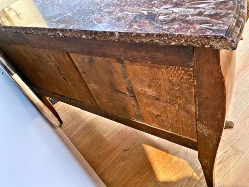 Kommode Rokoko Frankreich Louis XV Gestempelt I.DUBOIS um 1760 Jacques Dubois 1693-1763 Maître 5. September 1742