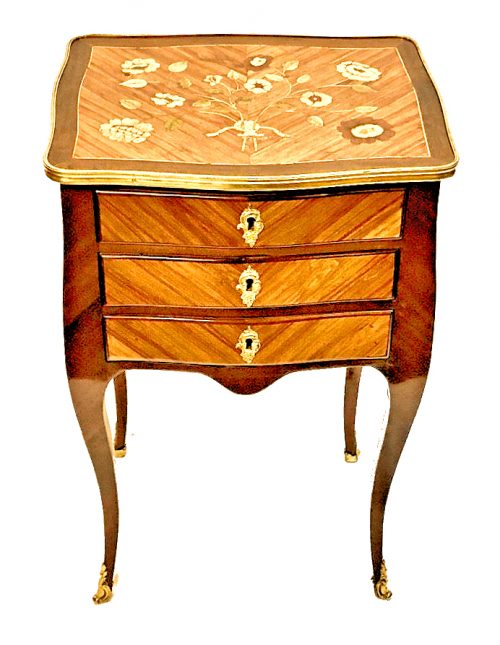 Beistelltisch Rokoko Gueridon Louis XV Frankreich um 1765