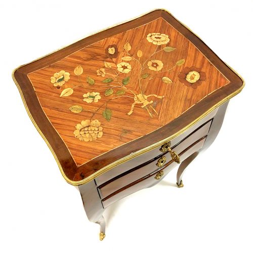 Beistelltisch Rokoko Gueridon Louis XV Frankreich um 1765