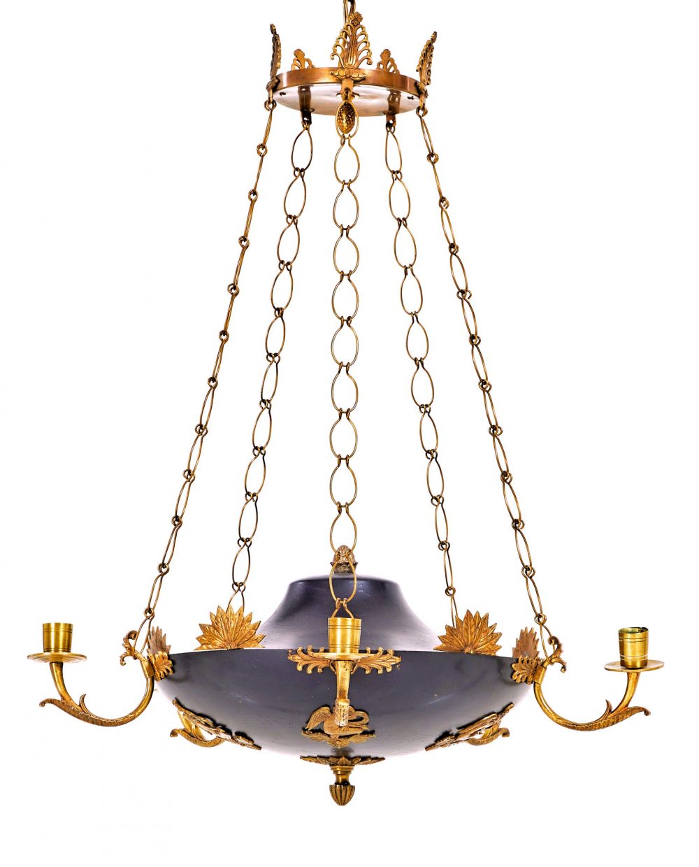 Kronleuchter Ampel Empire um 1810  76 cm x 54 cm