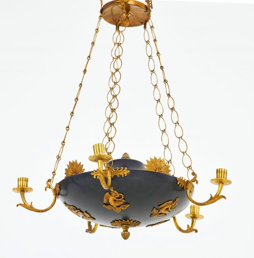 Kronleuchter Ampel Empire um 1810 76 cm x 54 cm