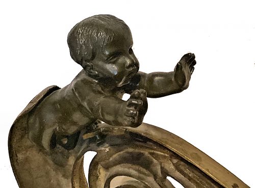 Kaminböcke Klassizismus Frankreich Louis XVI um 1790 34 cm x 26 cm