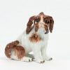 Meissen Porzellan Bologneserhund Hund Bologneser Hund Modell von Johann Joachim Kaendler um 1750 H. 15 cm