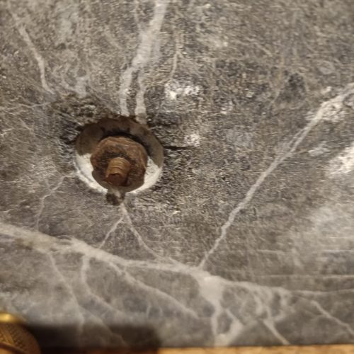 Schreibzeug Frankreich Empire um 1800 L. 35 cm, T. 20 cm, H. 22,5 cm