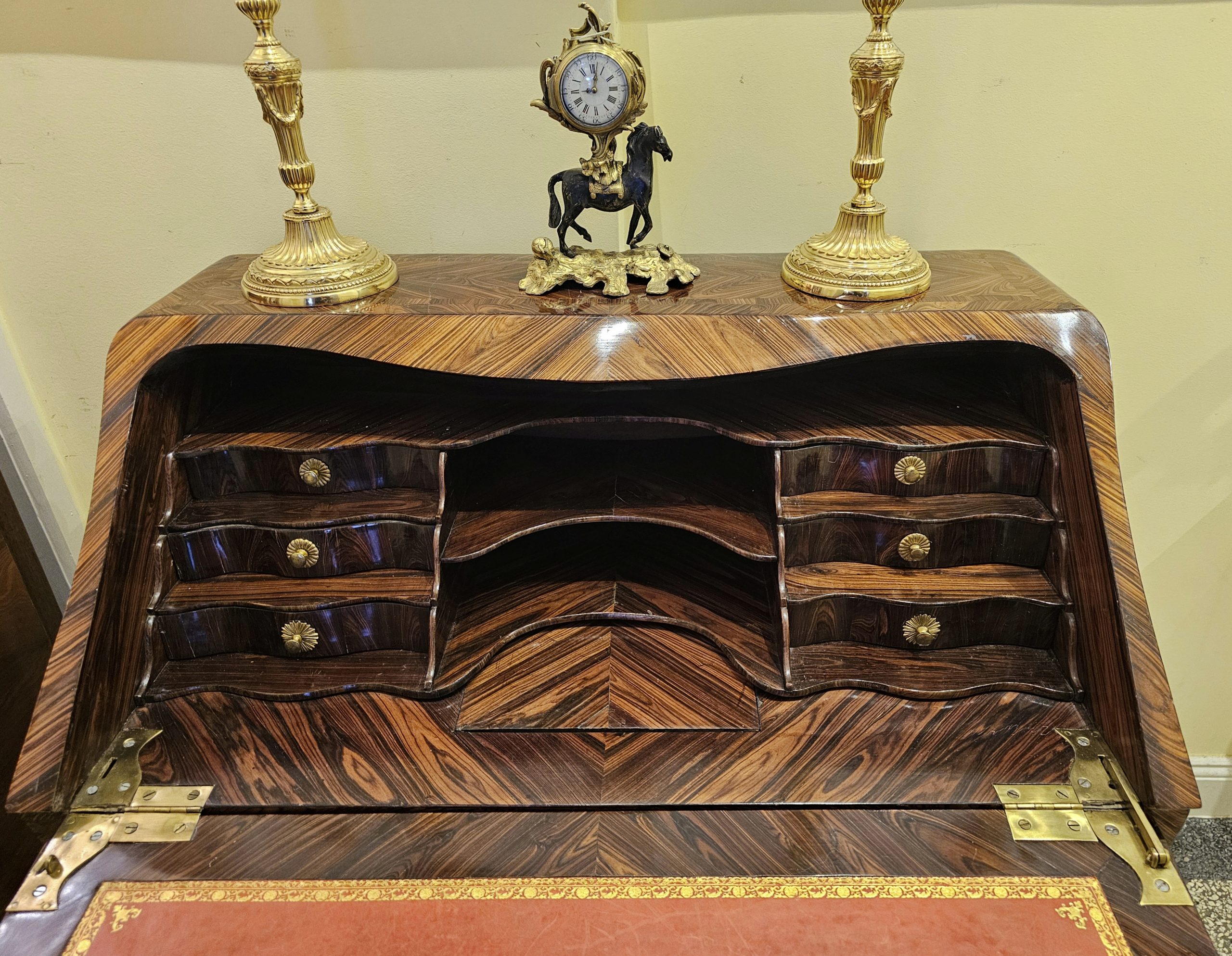 Sekretär Damensekretär Schreibtisch Louis XV Frankreich um 1750 gestempelt MIGEON Pierre Migeon II 1701-1758 – Bild 10