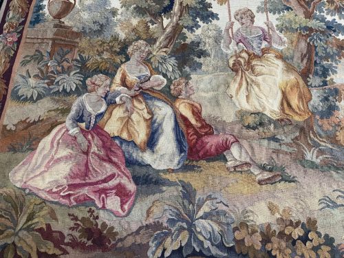 Tapisserie Wandteppich Frankreich Aubusson 18.Jh. 180 cm x 210 cm