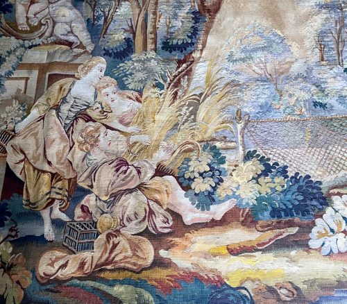 Alternative view of Tapisserie Barock Rokoko Frankreich Aubusson 18.Jh.  195 x 190 cm