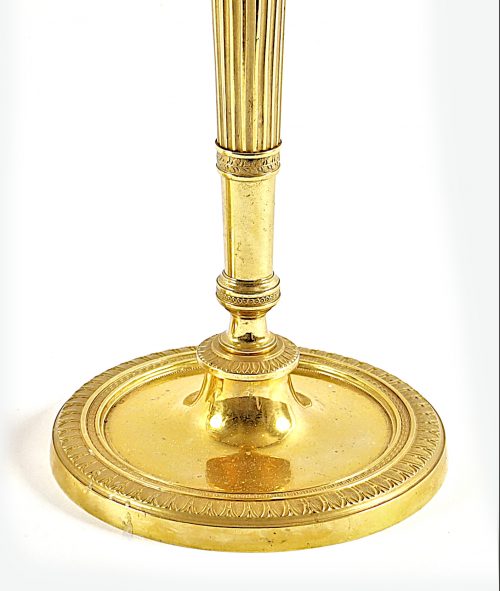 Kerzenständer Paar Empire Frankreich Um 1810 H. 27,5 cm