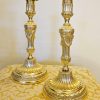 Kerzenständer Paar Klassizismus Louis XVI Frankreich um 1790 H. 27,5 cm