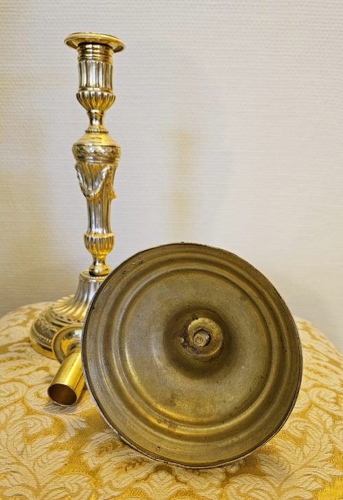 Kerzenständer Paar Klassizismus Louis XVI Frankreich um 1790 H. 27,5 cm