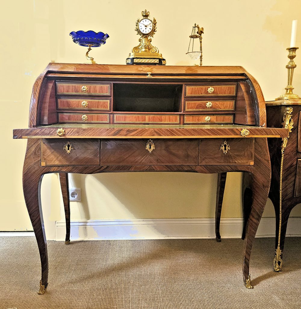 Zylinderbüro Rollbüro Sekretär Rokoko Frankreich Louis XV um 1750