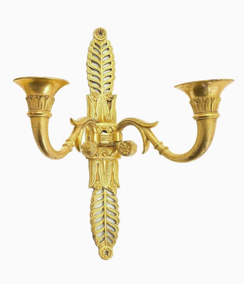 Wandlampen Appliken Rußland Zar Alexander I. Empire Um 1810 H. 25 cm