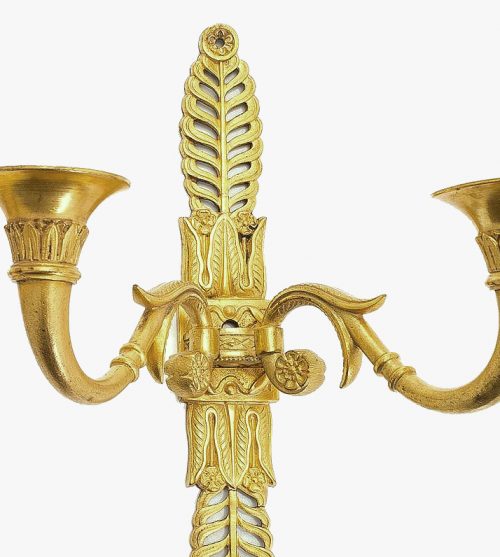 Wandlampen Appliken Rußland Zar Alexander I. Empire Um 1810 H. 25 cm