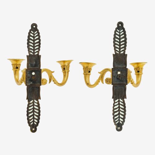 Wandlampen Appliken Rußland Zar Alexander I. Empire Um 1810 H. 25 cm