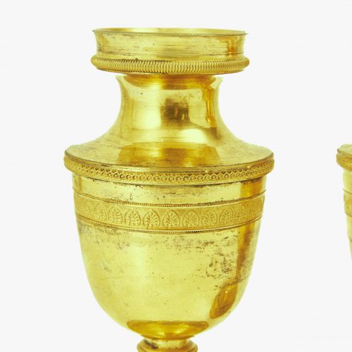 Alternative view of Kerzenständer Kerzenhalter Frankreich Empire um 1810  H.14 cm