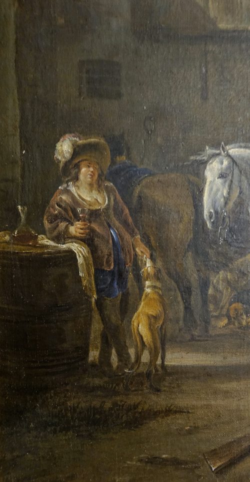 Hendrick Verschuring (1627 Gorinchem - 1690 Dordrecht) „Die Ruhe nach der Jagd"