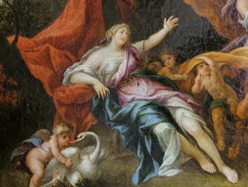 Jean Cotelle 1645-1708 Venus und Adonis - Expertise Francois Marandet