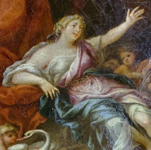 Jean Cotelle 1645-1708 Venus und Adonis - Expertise Francois Marandet