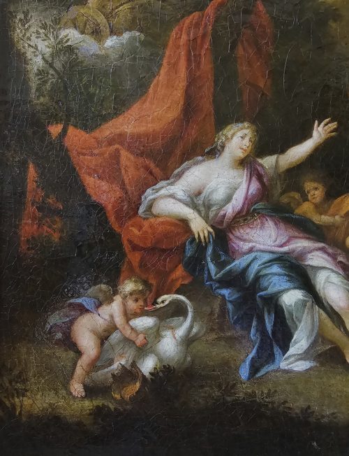 Jean Cotelle 1645-1708 Venus und Adonis - Expertise Francois Marandet
